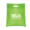 NW2942
	-SMALL NON WOVEN CUT-OUT HANDLE TOTE-Lime Green